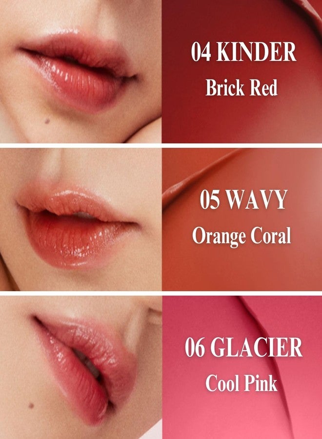 إجليبس بلسم إيغليبس لتفتيح الشفاه والخدود - بلسم متعدد الاستخدامات ملون قابل للذوبان للشفاه والخدود، قوام قابل للتكثيف والمزج (06 جلاسير، 0.18 أونصة) - Image 3