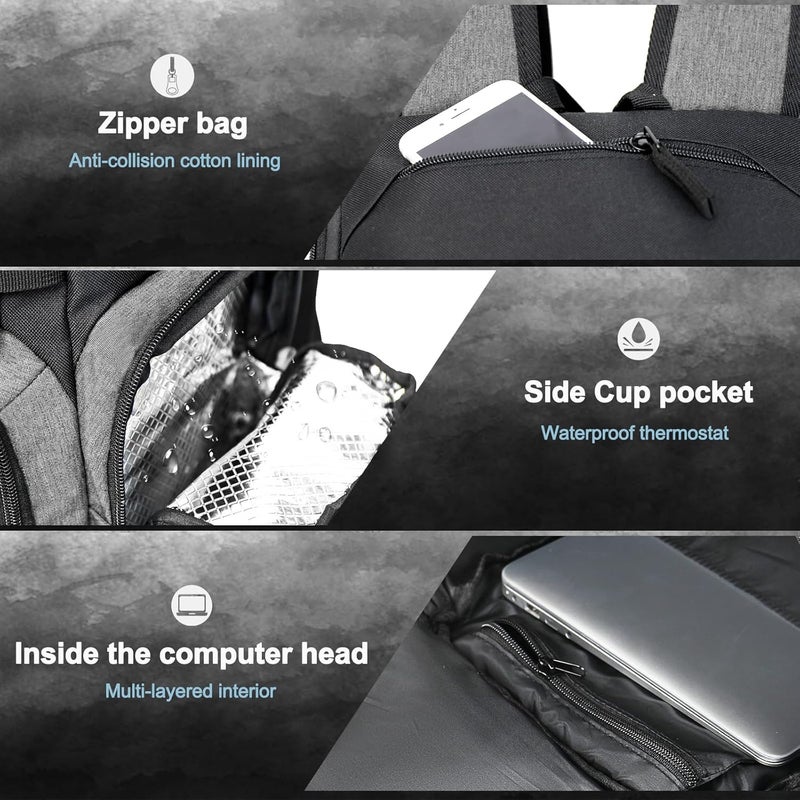 LARIPOP Basketball Backpack Large Sports Bag, Gym Bag with Ball Compartment and Shoe Compartment to Store Sports Shoes Water Bottles Laptops and Daily Necessities, Widely Used in Basketball, Soccer - Image 3