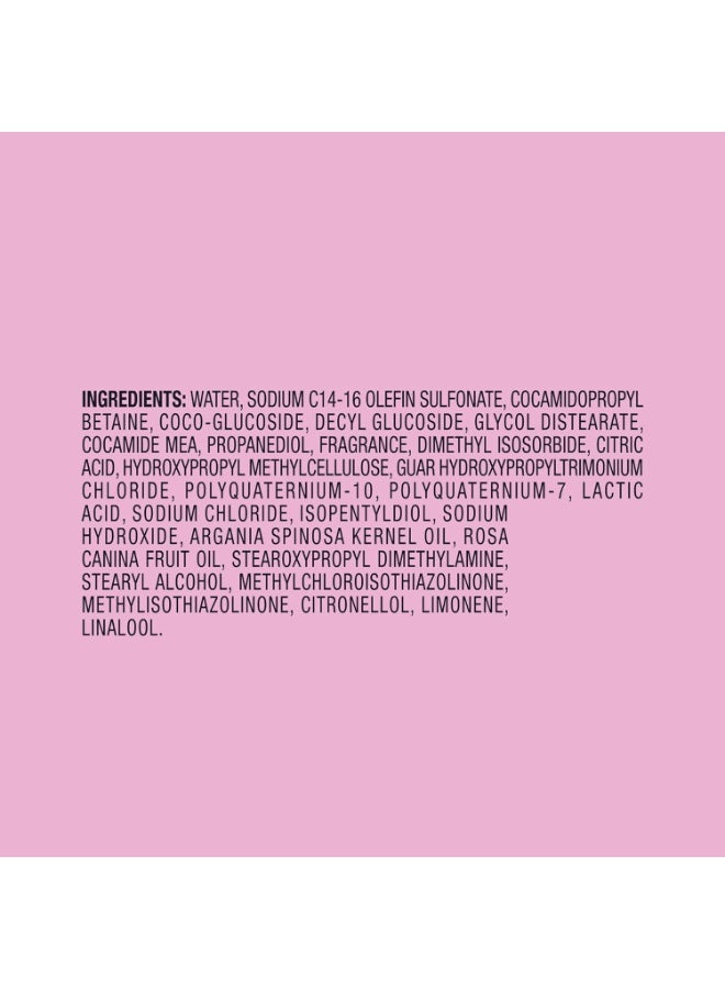 John Frieda John Frieda Vibrant Shine, Shampoo, Hydrating Shampoo with Rosehip Oil for Glossy & Shiny Hair, Enhances Shine for Radiant, Glossy Hair Across All Shades, Styles, & Textures, 8.45 Oz  - Image 3