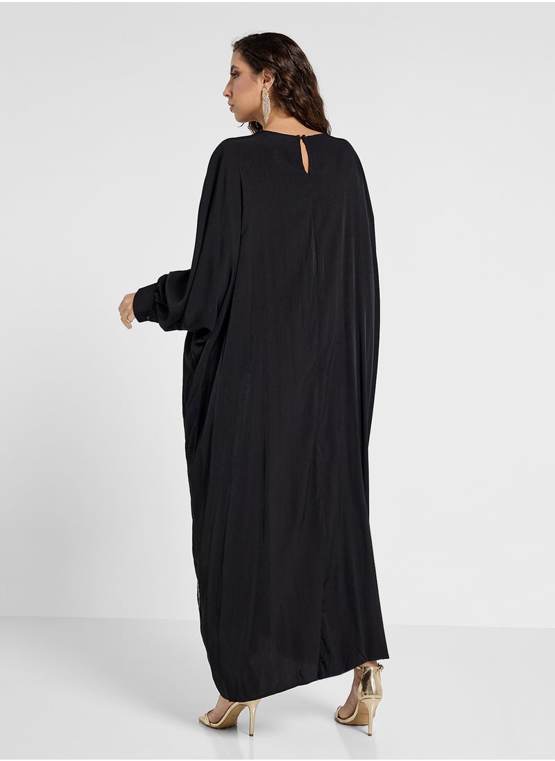 Khizana عباءة بسلسلة خصر  - Image 2