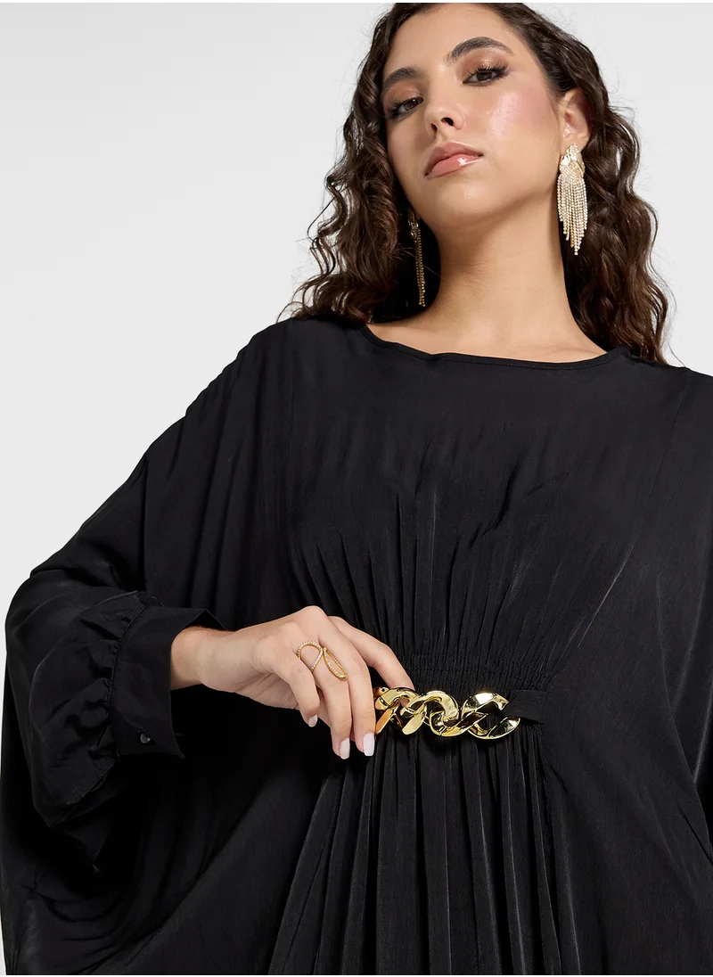 خزانة Abaya With Waist Chain