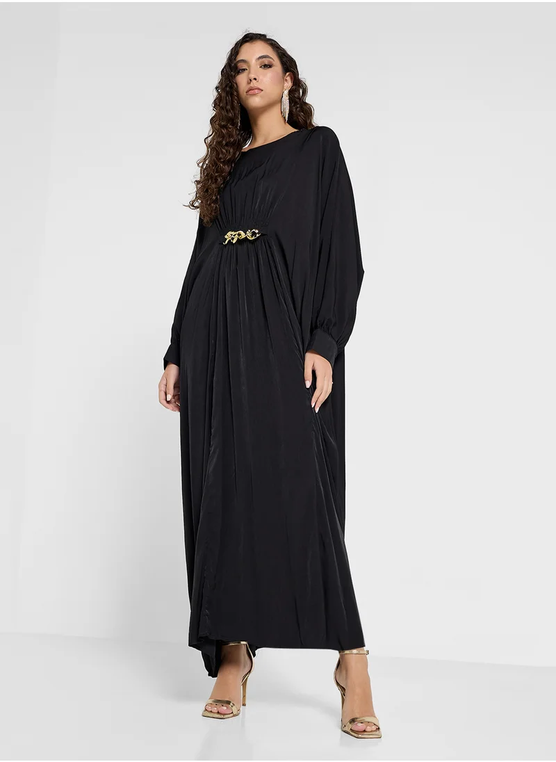 Khizana Abaya With Waist Chain