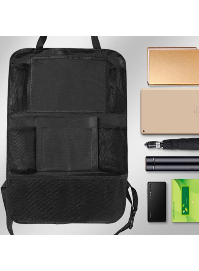 general Car Organizer Backseat Car Seat back Protector Car Back Seat Organizer for Kids for Protection Snag Proof & Reinforced Corners Protects Backseat - Image 2