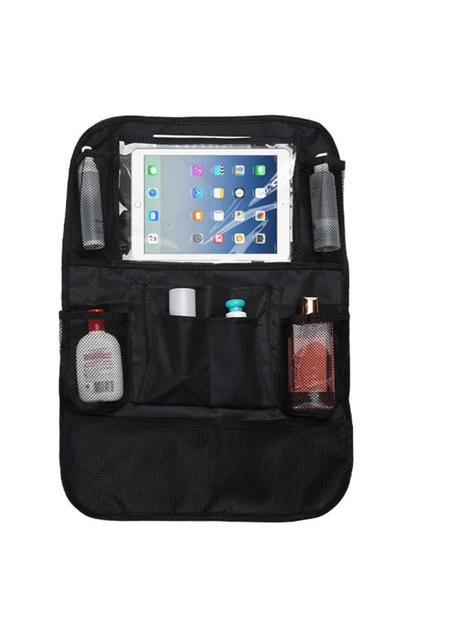 general Car Organizer Backseat Car Seat back Protector Car Back Seat Organizer for Kids for Protection Snag Proof & Reinforced Corners Protects Backseat - Image 1