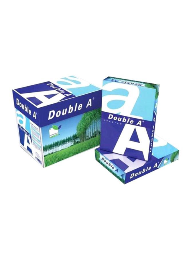 دبل إيه عبوة من 5 حزم ورق مقاس A4 a4 - Image 1