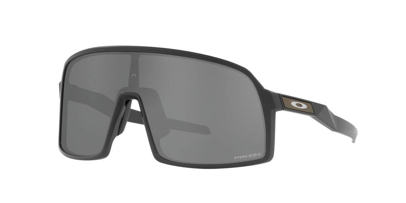 Oakley Men's OO9462 Sutro S Rectangular Sunglasses, Hi Res Matte Carbon/Prizm Black, 28 mm - Image 3