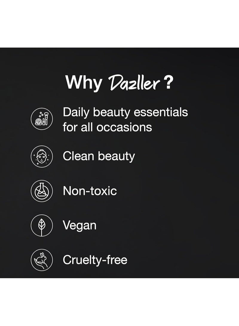 دازلير أحمر شفاه دازلر سريع الجفاف يدوم طوال اليوم | مرطب بزبدة الكوكوم | لا يترك أثراً ولا يتلطخ | يدوم 8 ساعات | أحمر شفاه سائل للنساء | DLC043 فروت كيك | 6 غرام - Image 3