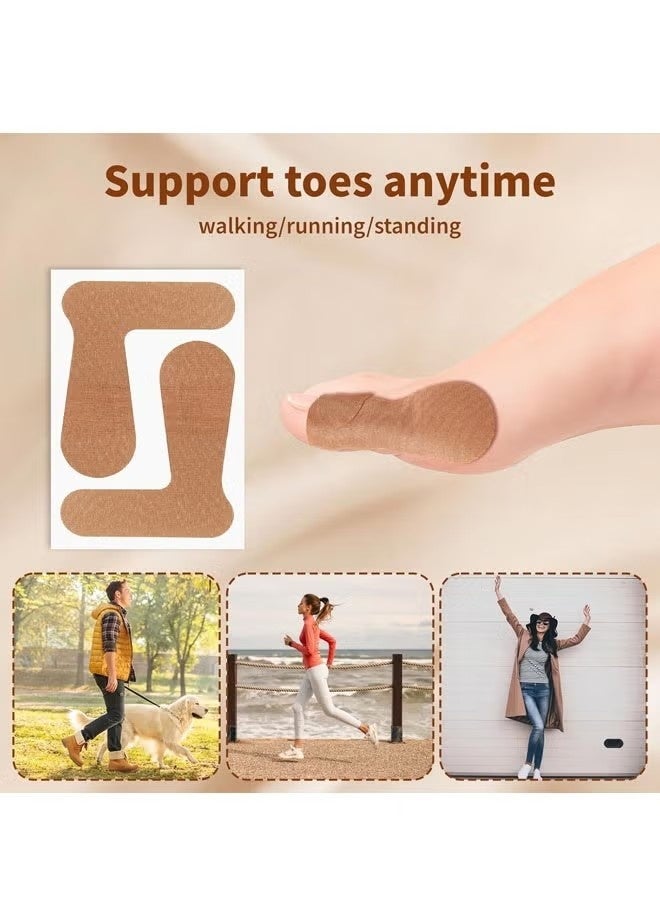 Thumb Support Tape for Arthritis & Tendonitis 15 Sheet (30 PCS), Self-Adhesive Elastic Thumb Brace for Pain Relief, Adjustable Beige Wraps Precut Thumb Support Tape for Sports Housework & Daily Use - Image 5