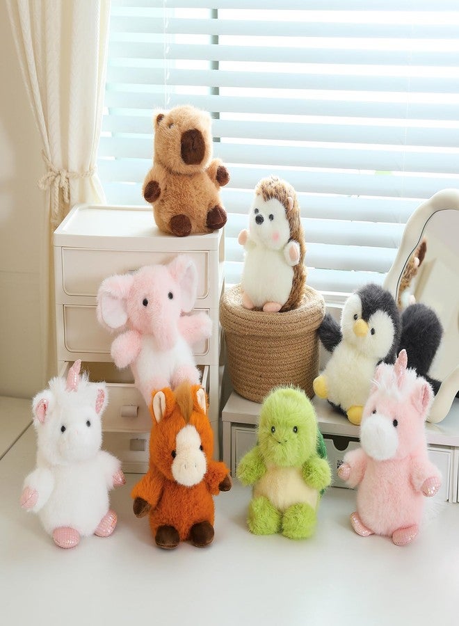 PEACH CAT Elephant Stuffed Animal Cute Plushies Small Plush Toys Gifts for Kids Pink - Image 5