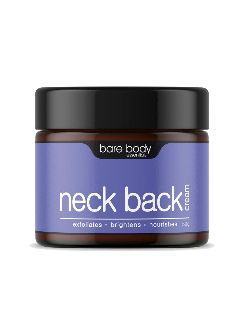 Bare Body Essentials Bare Body essentials Dermatologist Approved Anti Pigmentation Neck Back Cream With Vitamin C And Bearberry Extract 50gm  - Image 1