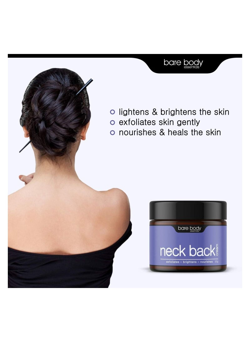 Bare Body Essentials Bare Body essentials Dermatologist Approved Anti Pigmentation Neck Back Cream With Vitamin C And Bearberry Extract 50gm  - Image 5