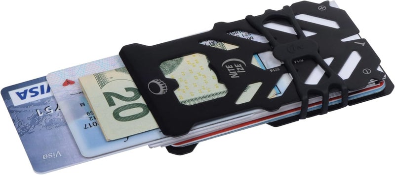 NITE IZE Financial Tool Rfid Blocking Wallet - Black - Fmtr-01-R7 - Image 4