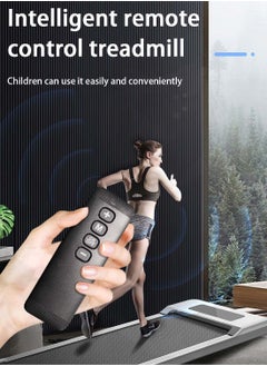 Viden Home Electric Treadmill Walking Machine Remote Control Speed Adjustment Maximum Speed 10KM/ h Maximum Load 100KG Stored Under The Sofa Or Bed Without Installation Bluetooth Suitable For Office And Hom  - Image 2