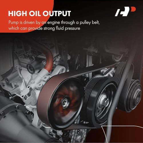 A-Premium Power Steering Pump, with Pulley, Compatible with Toyota FJ Cruiser 2010 2011 2012 2013 2014, 4.0L, Replace# 4431035750 - Image 5