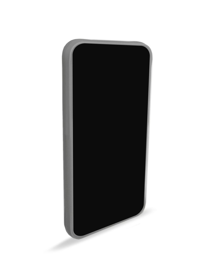 Wtech Hybrid Translucent Silicone Raised Camera Lips Case Cover For Samsung Galaxy A35 5G 2024 Grey - Image 5