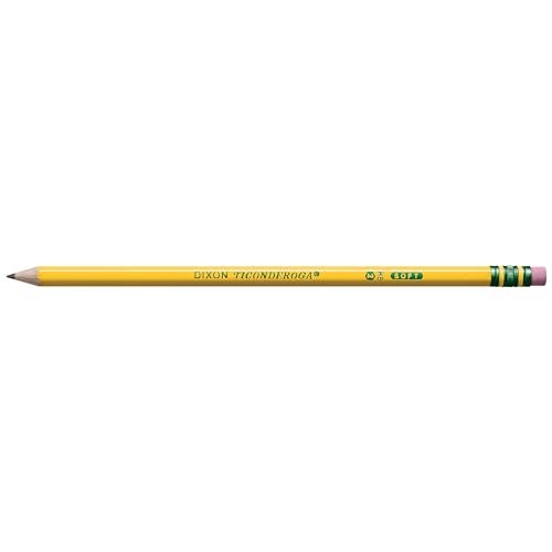 Ticonderoga Wood-Cased Pencils, Pre-Sharpened, 2 HB Soft, Yellow, 6 Boxes of 18 Count, 108 Pencils Total - Image 3