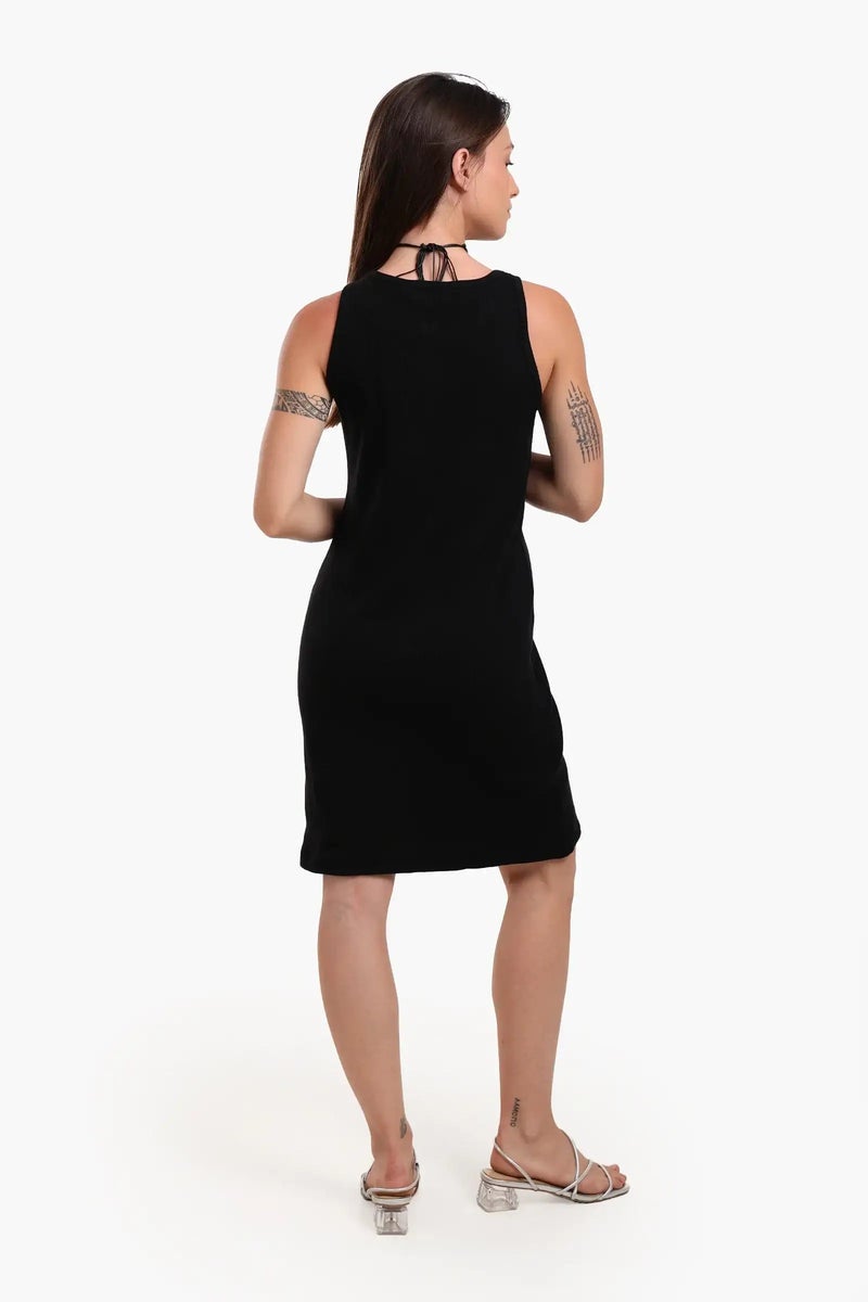 Carina Ribbed Basic Dress - Image 4