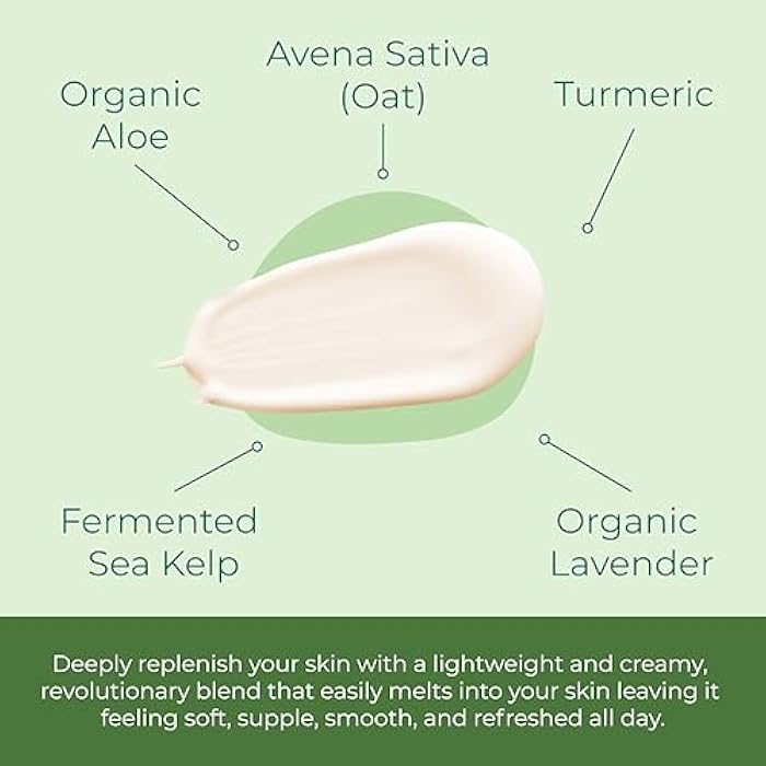 Sea-El Lamina Sea Kelp Day Cream Hydrating & Firming Anti Aging Glow Natural & Organic Dry Skin Care - Daily Face Moisturizer for Women & Men - 2 Oz - Image 3