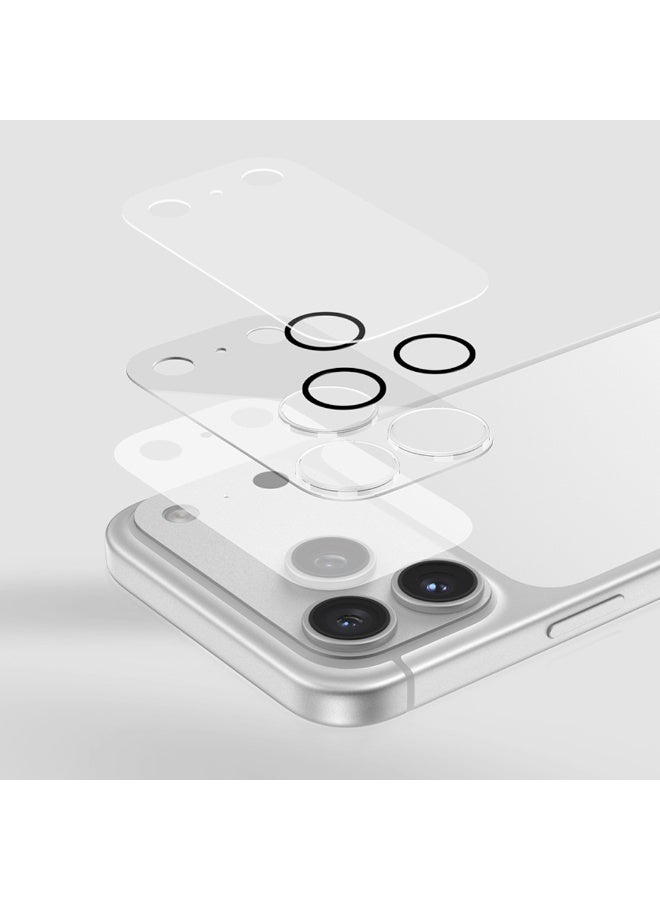 جرين ليون عدسة كاميرا كانزن لهاتف iPhone 17 Pro Max / مقاومة للصدمات / مضادة لبصمات الأصابع / سهلة التركيب / تصوير فائق الوضوح - شفاف - Image 1