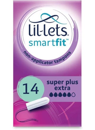 Smartfit Non Applicator Super Plus Extra Tampons 1 Pack of 14 Very Heavy Flow - pzsku/Z8039270C73E593ADF23CZ/45/_/1672853335/11f509e0-34ce-4487-8d3e-3558debe926e