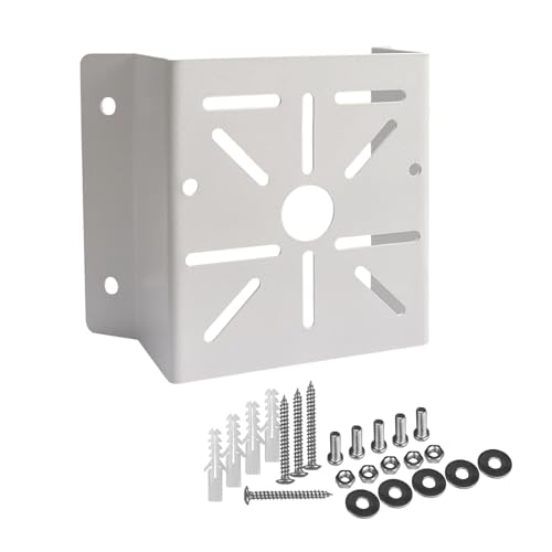 WiTi Universal Corner Mount for Security Camera, Solid Metal Mounting Corner Bracket for Wall Mount Corner, Suitable for CCTV Cameras LED Wall/Stage Lights, Solar Panels - Image 1