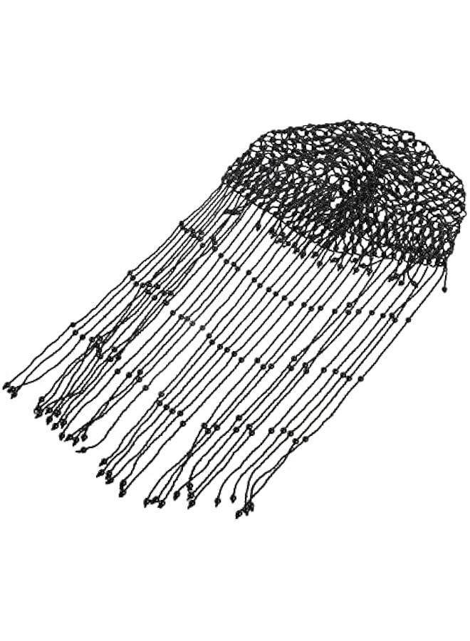 Generic Tassel Pearl Head Ornament Fashion Bridal Hat Temperament Formal Dress Accessory - Image 1