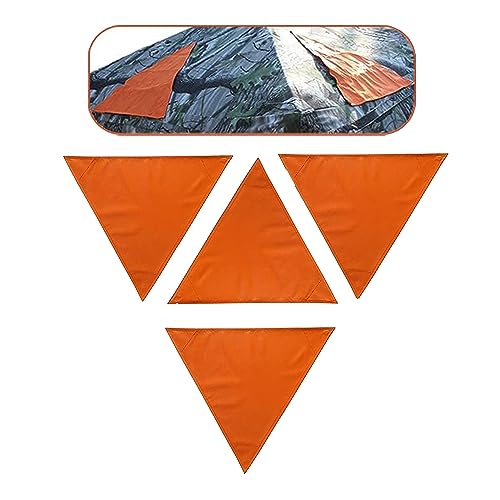 KHAMPA Blaze Orange Safety Hunting Blind Panel Set Magnetic Signal Panel Set of 4 - Image 1