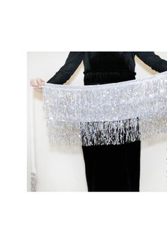 Loquat Women Hip Scarf Skirt White 