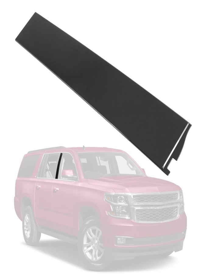 CARMOCAR Outer B Pillar Door Window Trim Molding 926-242 Right Replacement for Cadillac Escalade ESV,Chevrolet Suburban,Chevy Tahoe,GMC Yukon XL,4-Door Sport Utility 2015-2020 (Passenger Side) 1 Pack - Image 1