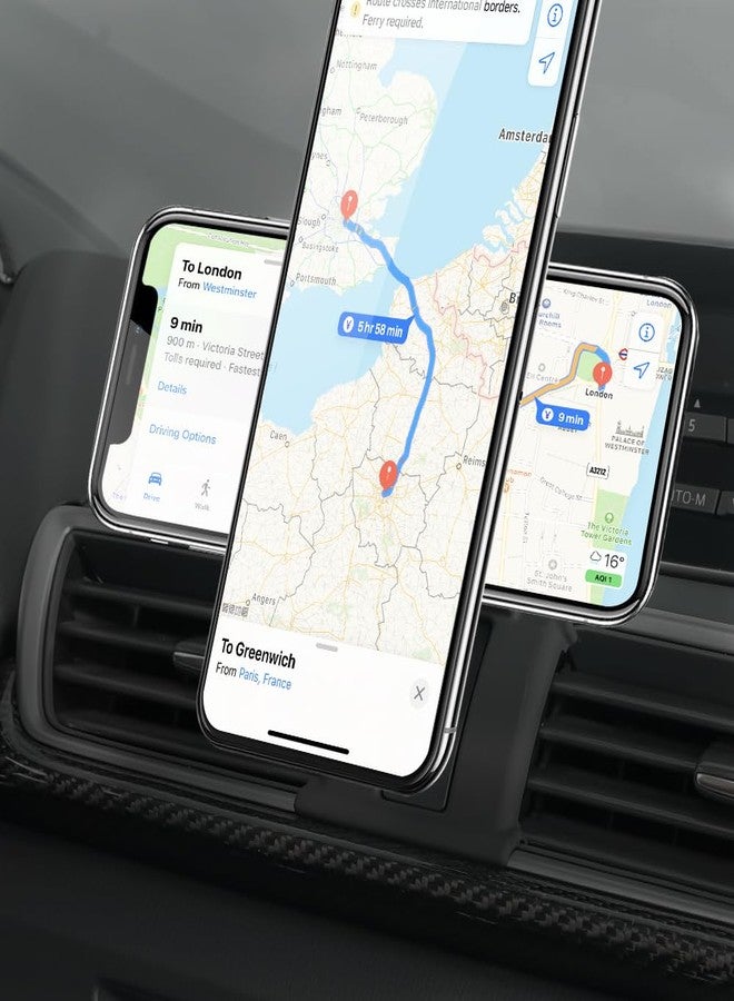BEERTE Fits MagSafe Car Mount Fit for Mazda 3 2014-2018 Hands Free Magnetic Car Phone Holder Mount Strong Magnets Car Phone Mount Fit for iPhone 16 15 14 13 12 Series MagSafe Case All Phones - Image 4