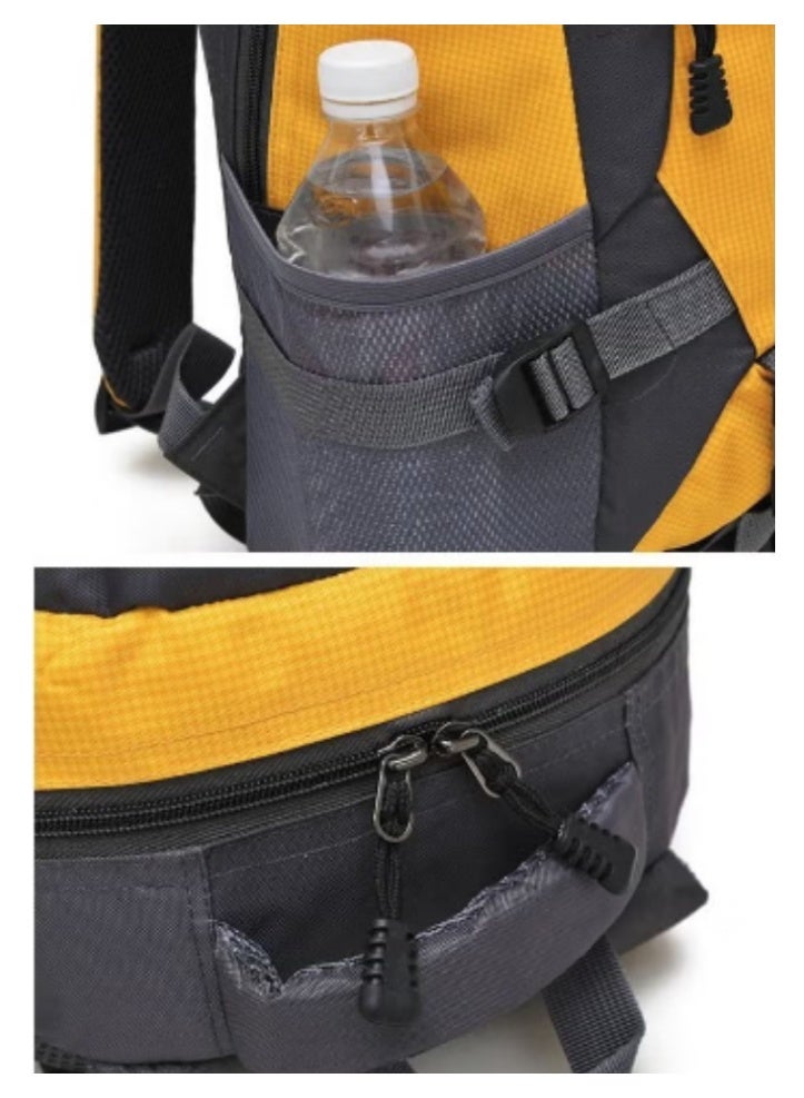 DUNISO Hiking Backpack 45L Lightweight Waterproof Camping Backpack Outdoor Sports Travel Two Shoulder Bag for Women Men - Image 4