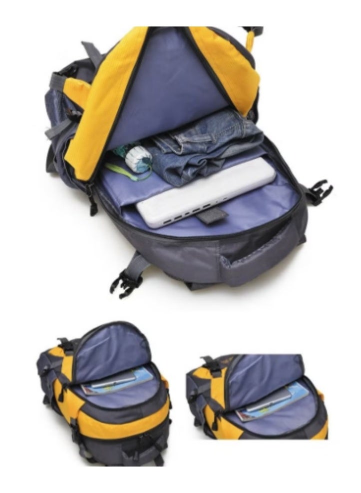 DUNISO Hiking Backpack 45L Lightweight Waterproof Camping Backpack Outdoor Sports Travel Two Shoulder Bag for Women Men - Image 5