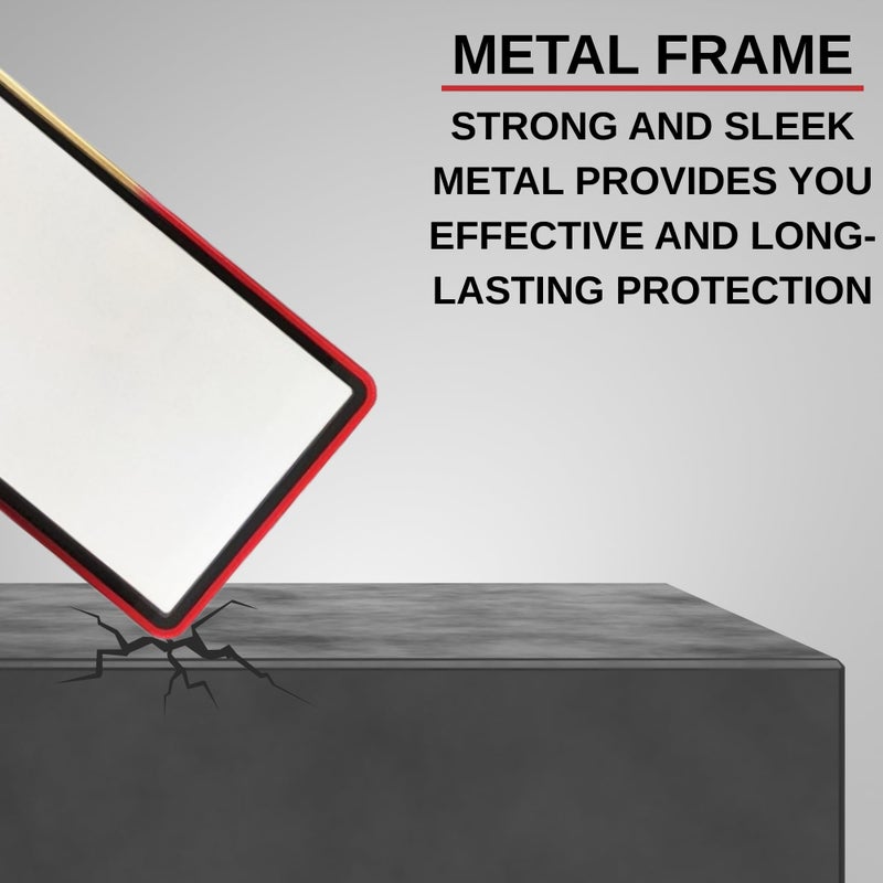 RedCap Magnetic Aluminum Graded PSA Slab Guard UV Resistant Glass 35PT Premium Protector Display Case For Standard PSA CGC Graded Sport Trading Cards - Sun Storm - Image 2