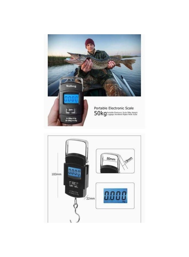 Digital Portable Luggage Scale – Weighs Bags and Items from 1g to 50kg - Image 3