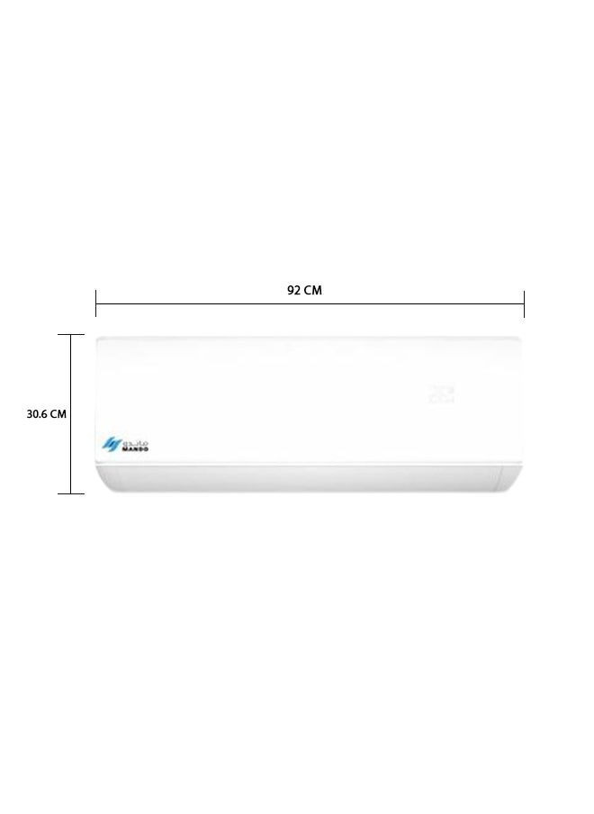 ماندو - ماندو مكيف هواء سبليت - بارد فقط - 12100 وحدة حرارية -F24TP-12CT - Image 1