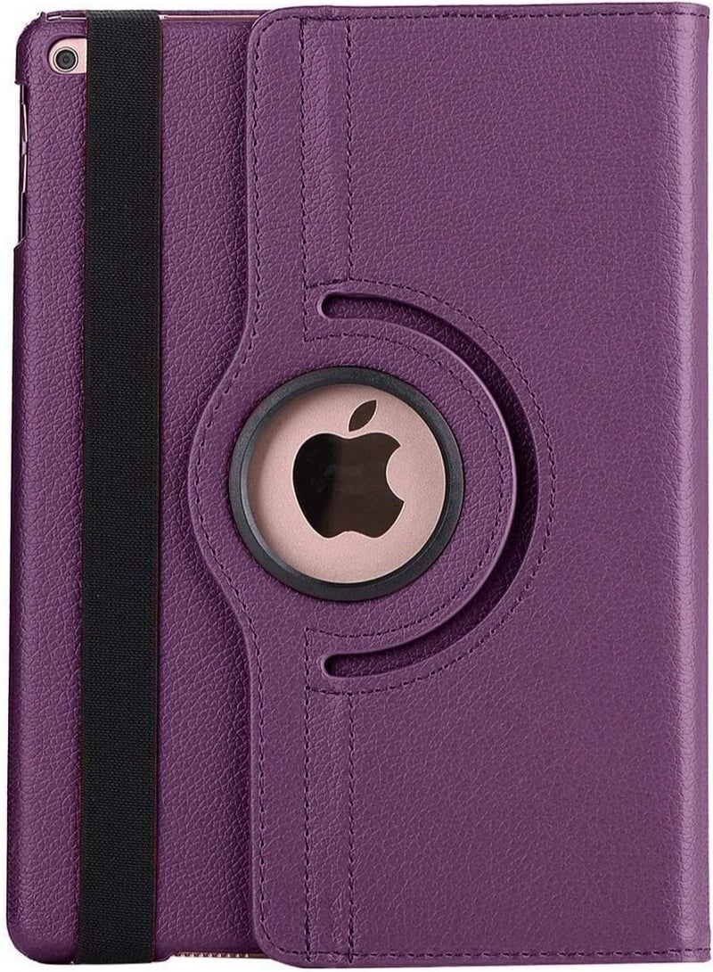 ELTRAZONE Smart 360-Degree Rotating Stand Case for Apple iPad 10.2 inch (9th Gen 2021, 8th Gen 2020, 7th Gen 2019) - Purple - Image 2