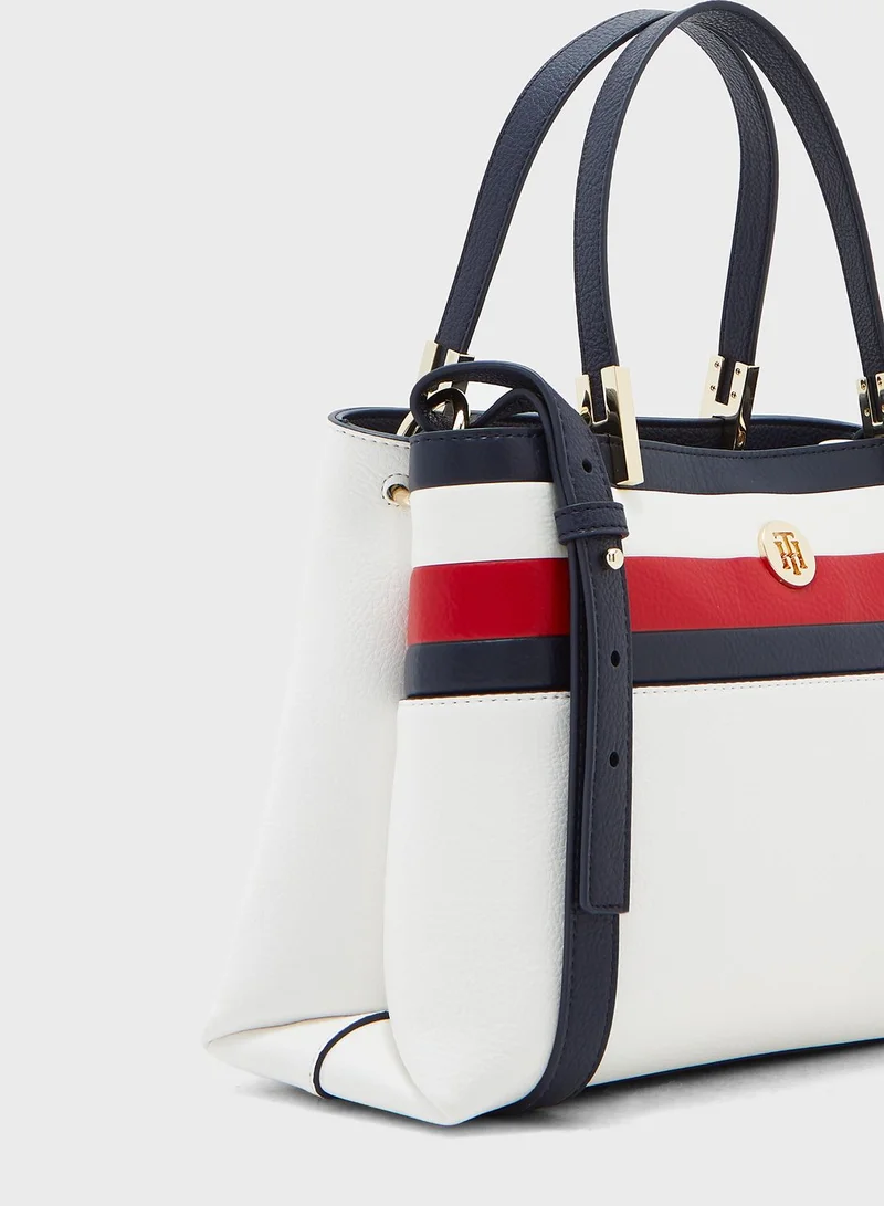 TOMMY HILFIGER Core Medium Top Handle  Satchel