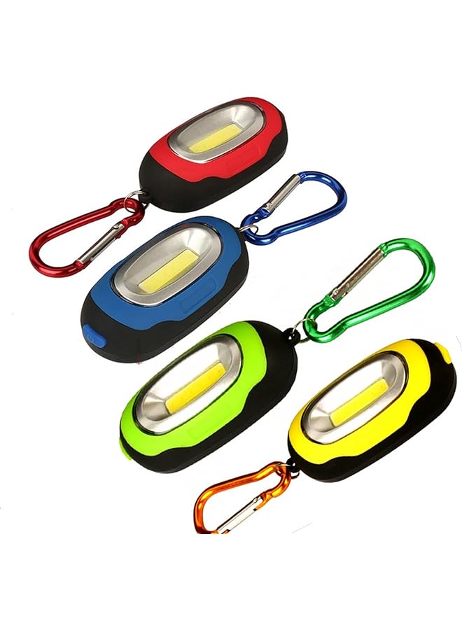 PROMASS promass Night Lights, 4pcs Running Light with Carabiner, Mini Camping Lanterns Camping Flashlight for Walking, Running, Biking, Motorcycling, Dog Walking at Night  - Image 1