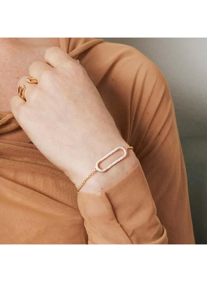 ROSATO Bianca Sterling Soft Bracelet