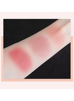 Maykawe 3-Color Blush Palette, Blushers For Cheeks, With A Matte And Pearl Natural Light Finish, Waterproof, Sweatproof, Brightening, Long-Lasting, And Non-Powder Flying Off Brighten Skin Natural Look  - Image 5
