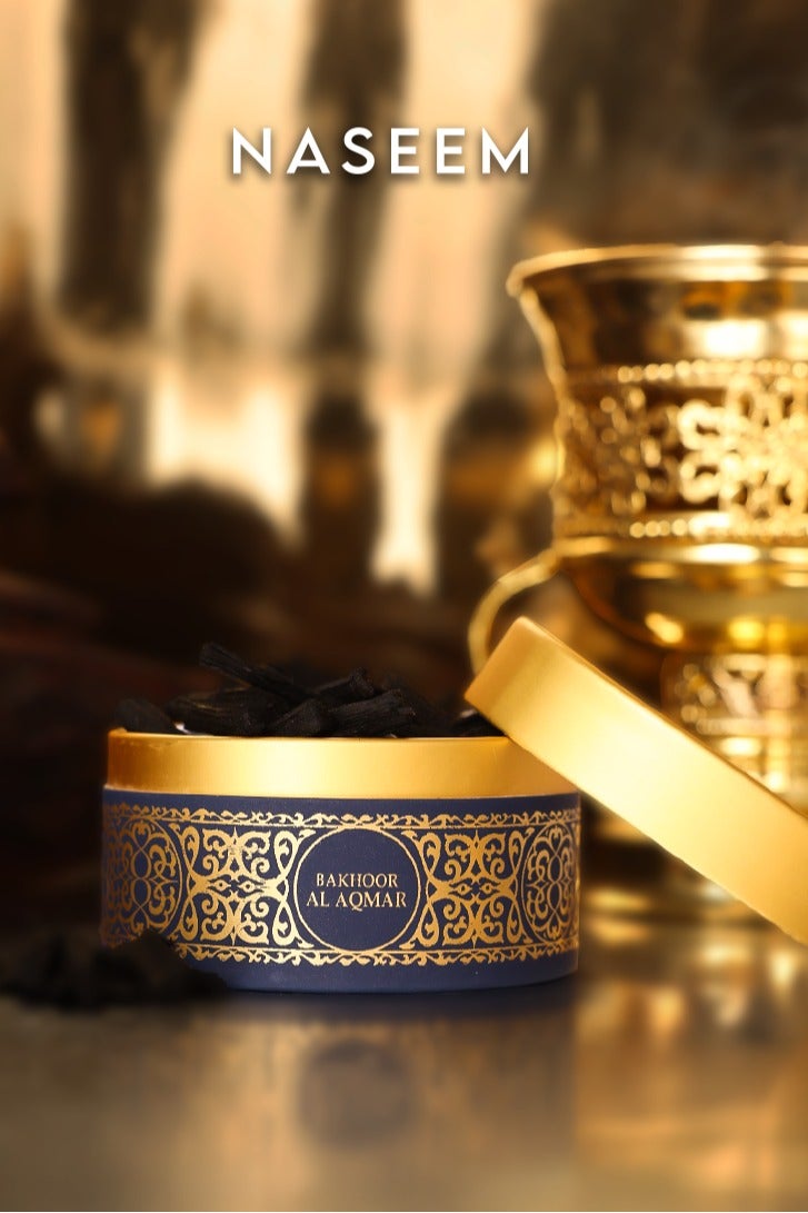 Naseem Bakhoor Al Aqmar 20g – Premium Oud Bakhoor with Musk, Agarwood & Sandal Powder | Long-Lasting Oriental Home Fragrance - Image 4