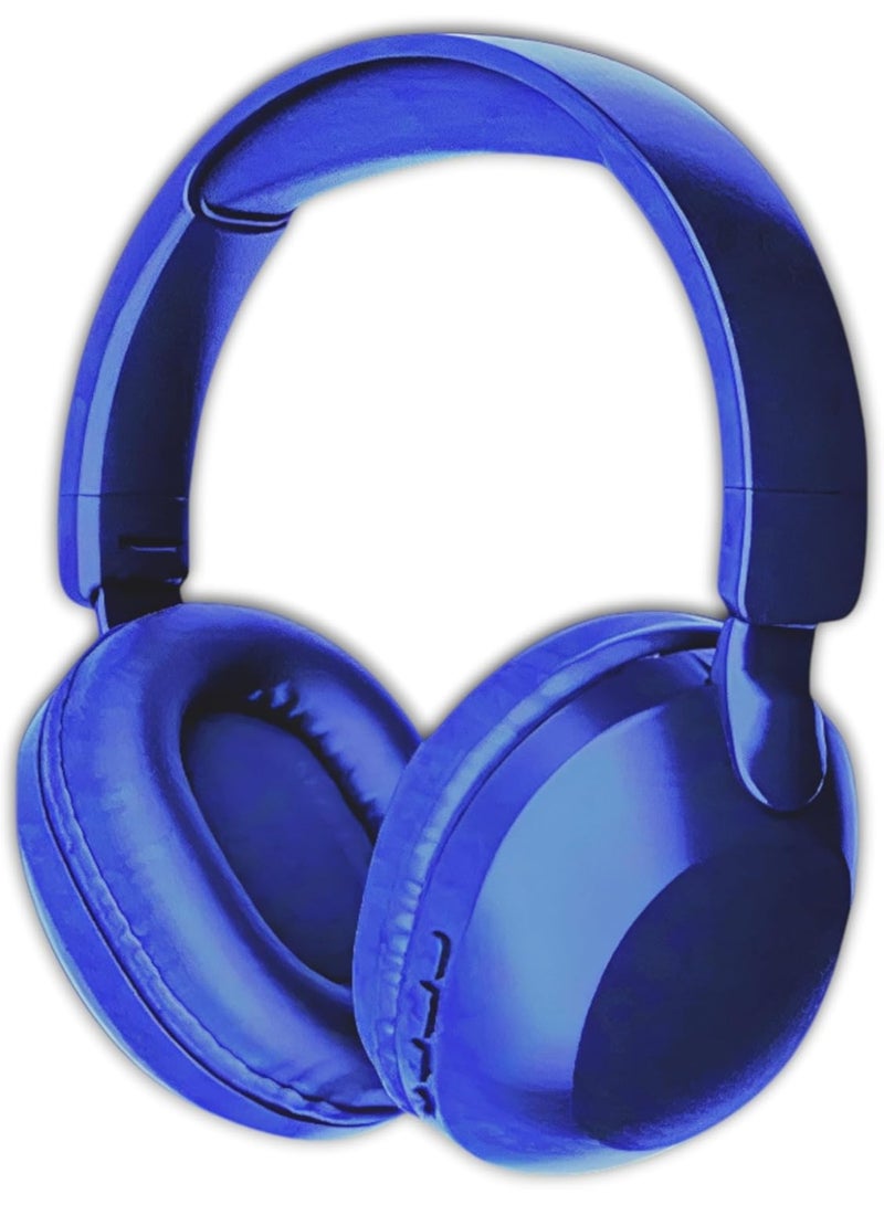 سودو سماعة رأس لاسلكية SD-1102 من سودو تعمل بتقنية بلوتوث 5.3 مع ميكروفون خارجي وتدعم بطاقة SD، بلون أسود، فوق الأذن