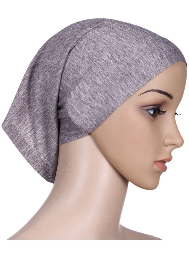 Elegant And Comfortable Stretchable Hijab Premium Cap For Women and Girls Comfortable Classic Long Scarf - Image 2