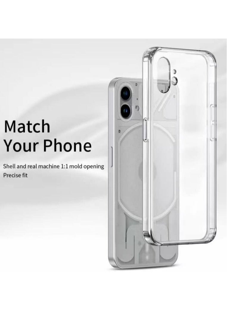 إلترازون Case for Nothing phone (1), Ultra Silm Soft Cover , Anti-Scratch cover for Nothing phone (1) - Transparent - Image 5