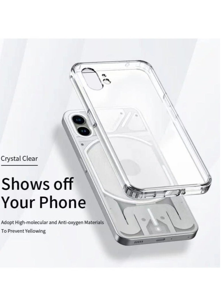 إلترازون Case for Nothing phone (1), Ultra Silm Soft Cover , Anti-Scratch cover for Nothing phone (1) - Transparent - Image 3