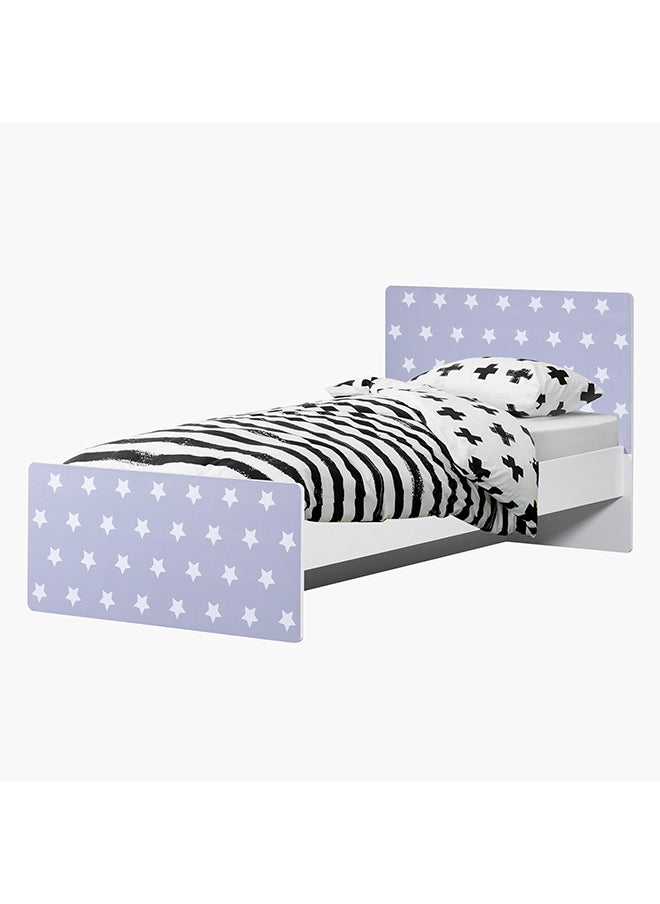 Home Box Vanilla Star Single Bed 194 x 90 x 100 cm  - Image 2