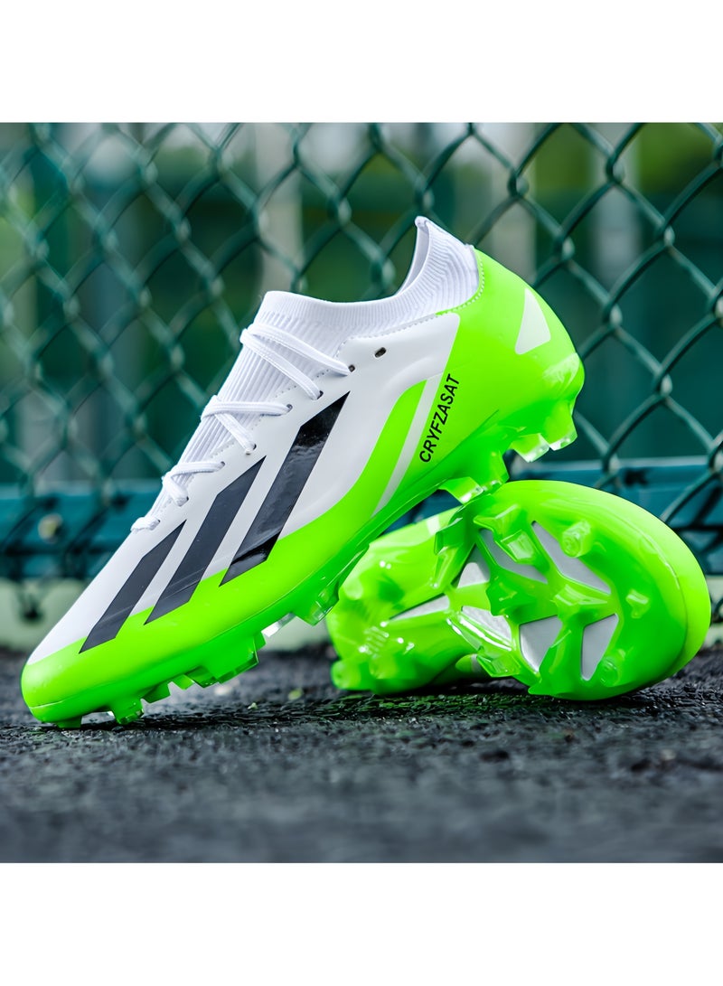 سكت شيكترو حذاء كرة قدم للرجال، مناسب للاستخدام في الأماكن المغلقة والمفتوحة، حذاء كرة قدم احترافي للأولاد والشباب، حذاء كرة قدم للجنسين. - Image 2