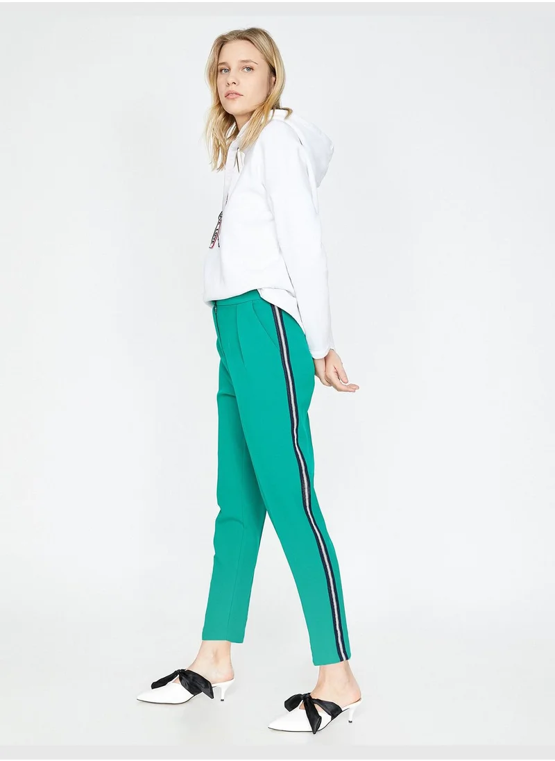 KOTON Striped Trousers