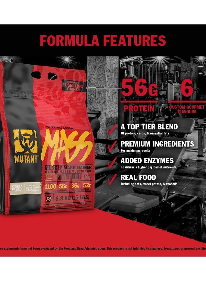 ميوتانت رابح كتلة العضلات المتحولة، 5 رطل، نكهة الشوكولاتة الثلاثية، 16 حصة - Image 3