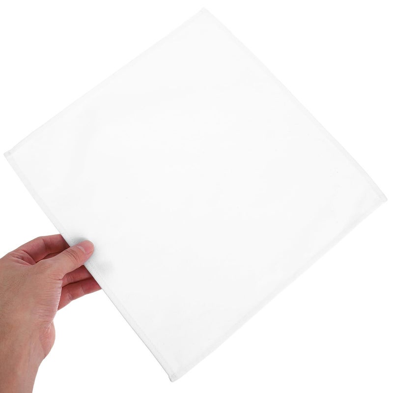 10Pcs White Cotton Kitchen Towels 30x30cm Soft Absorbent Multipurpose Cloth Napkins - Image 5